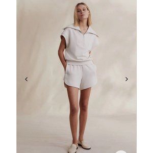 Varley Dexter Half Zip Sweat XS Birch